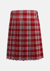 Traditional_Cameron_Hose_2_Tartan_1598_kilt_back_image_with_pleated_design_and_adjustable_buckles_for_men