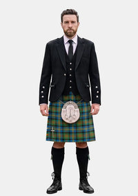 Traditional_Cameron_of_Erracht_Ancient_Tartan_Kilt_and_Argyle_Jacket_Kilt_Outfits_front_image