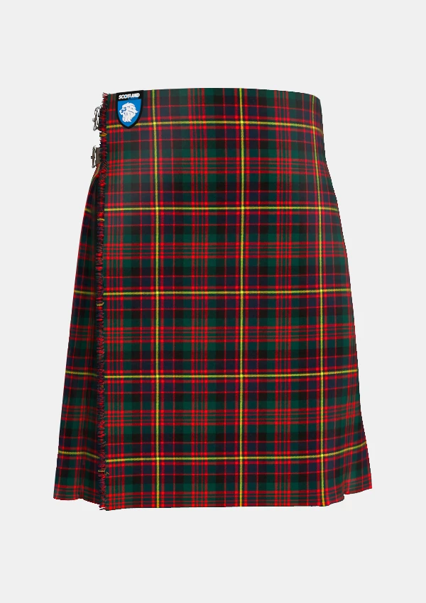 Traditional_Cameron_of_Erracht_tartan_front_image_with_pleated_design_and_adjustable_buckles_for_men