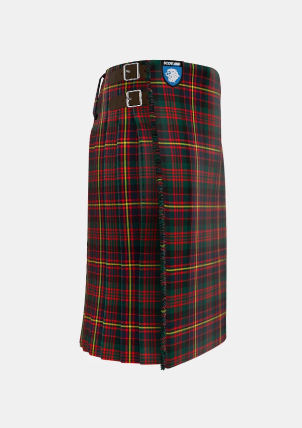 Traditional_Cameron_of_Erracht_tartan_right_image_with_pleated_design_and_adjustable_buckles_for_men