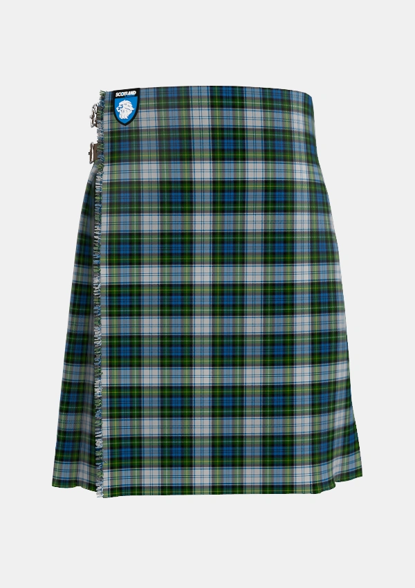 Traditional_Campbell_Dress_1_Tartan_19_kilt_front_image_with_pleated_design_and_adjustable_buckles_for_men