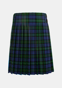 Traditional_Campbell_Red_Tartan_1580_kilt_back_image_with_pleated_design_and_adjustable_buckles_for_men