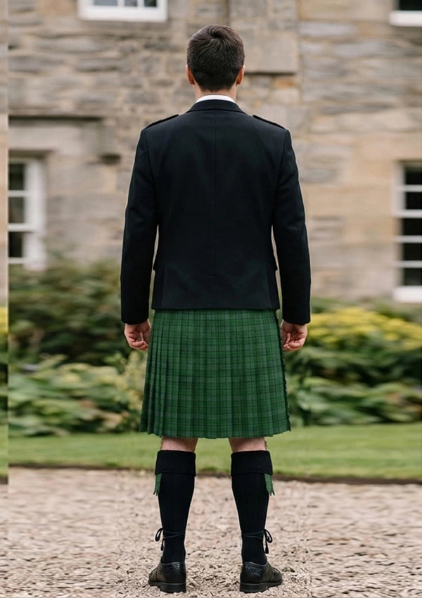 Traditional_Campbell_Simpson_tartan_4437_Kilt_and_Argyle_Jacket_Kilt_Outfit_back_image