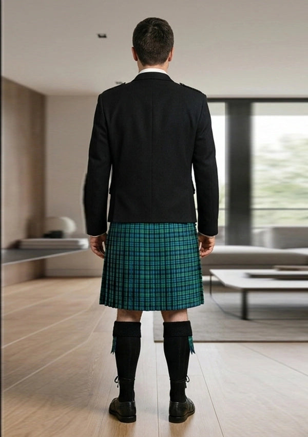 Traditional_Campbell_Tartan_Kilt_and_Argyle_Jacket_Kilt_Outfit_back_image