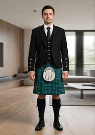 Traditional_Campbell_Tartan_Kilt_and_Argyle_Jacket_Kilt_Outfit_front_image