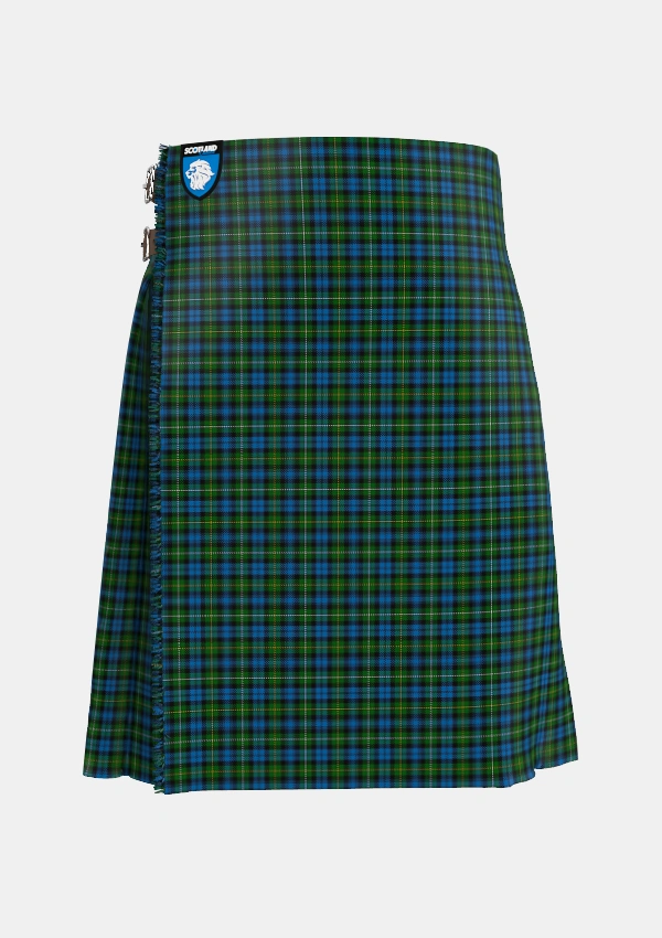 Traditional_Campbell_of_Argyll_2_Tartan_9_kilt_front_image_with_pleated_design_and_adjustable_buckles_for_men