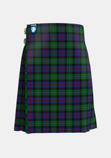 Traditional_Campbell_of_Cawdor_Tartan_kilt_front_image_with_pleated_design_and_adjustable_buckles_for_men