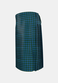 Traditional_Campbell_of_Glenlyon_Tartan_14_kilt_left_image_with_pleated_design_and_adjustable_buckles_for_men