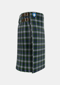 Traditional_Campbell_of_Lochnell_Dress_Tartan_1963_kilt_right_image_with_pleated_design_and_adjustable_buckles_for_men
