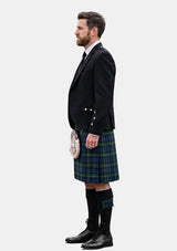 Traditional_Campbell_of_Loudoun_Tartan_4436_Kilt_and_Argyle_Jacket_Kilt_Outfits_left_image