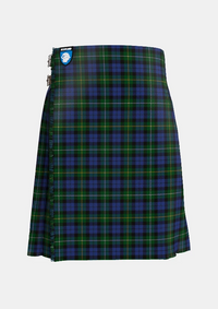 Traditional_Campbell_of_Loudoun_Tartan_kilt_front_image_with_pleated_design_and_adjustable_buckles_for_men
