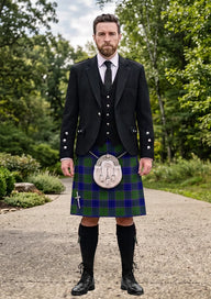 Traditional_Canmore_Tartan_4450_Kilt_and_Argyle_Jacket_Kilt_Outfit_front_image