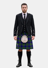 Traditional_Canmore_Tartan_4450_Kilt_and_Argyle_Jacket_Kilt_Outfits_front_image