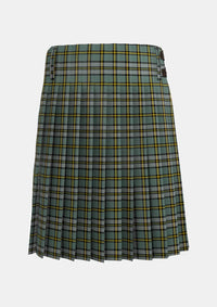 Traditional_Cape_Breton_Tartan_kilt_back_image_with_pleated_design_and_adjustable_buckles_for_men