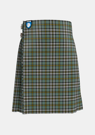 Traditional_Cape_Breton_Tartan_kilt_front_image_with_pleated_design_and_adjustable_buckles_for_men