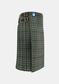 Traditional_Cape_Breton_Tartan_kilt_right_image_with_pleated_design_and_adjustable_buckles_for_men