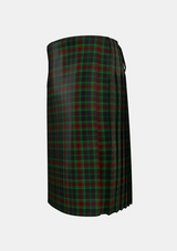 Traditional_Carlow__County_Tartan_kilt_left_image_with_pleated_design_and_adjustable_buckles_for_men