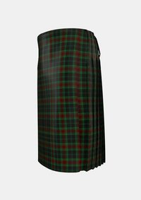 Traditional_Carlow__County_Tartan_kilt_left_image_with_pleated_design_and_adjustable_buckles_for_men