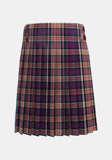 Traditional_Carnegie_2_Tartan_497_kilt_back_image_with_pleated_design_and_adjustable_buckles_for_men