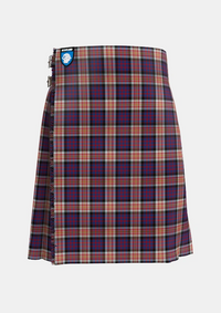 Traditional_Carnegie_2_Tartan_497_kilt_front_image_with_pleated_design_and_adjustable_buckles_for_men
