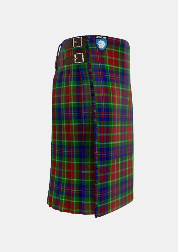 Traditional_Carr_tartan_right_image_with_pleated_design_and_adjustable_buckles_for_men