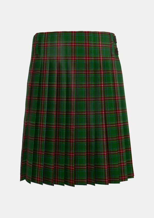 Traditional_Carroll_O_Reed_Tartan_4471_kilt_back_image_with_pleated_design_and_adjustable_buckles_for_men