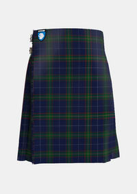 Traditional_Carruthers__George_Tartan_kilt_11699_front_image_with_pleated_design_and_adjustable_buckles_for_men