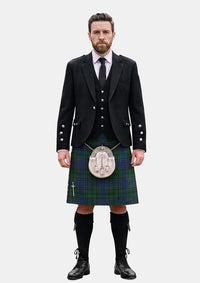 Traditional_Carson_of_Rusco_Tartan_3256_Kilt_and_Argyle_Jacket_Kilt_Outfits_front_image