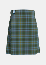 Traditional_Carter_Tartan_kilt_10259_front_image_with_pleated_design_and_adjustable_buckles_for_men
