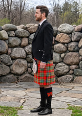 Traditional_Chattan_Ancient_Tartan_Kilt_and_Argyle_Jacket_Kilt_Outfit_left_image