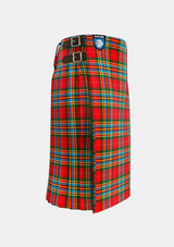 Traditional_Chattan_Ancient_Tartan_kilt_right_image_with_pleated_design_and_adjustable_buckles_for_men