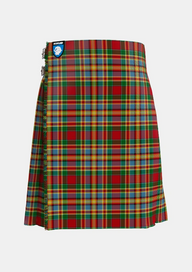 Traditional_Chattan_Chief_of_Clan_Tartan_1852_kilt_front_image_with_pleated_design_and_adjustable_buckles_for_men