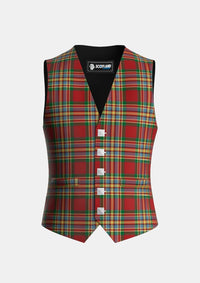 Traditional_Chattan_Clan_Tartan_1851_Waistcoat_front_image