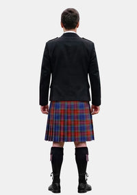 Traditional_Chinese_Scottish_Tartan_6807_Kilt_and_Argyle_Jacket_Kilt_Outfits_back_image