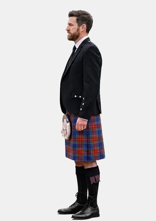 Traditional_Chinese_Scottish_Tartan_6807_Kilt_and_Argyle_Jacket_Kilt_Outfits_left_image