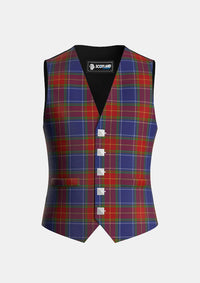 Traditional_Chinese_Scottish_Tartan_6807_Waistcoat_front_image