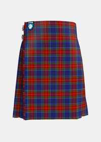 Traditional_Chinese_Scottish_Tartan_kilt_6807_front_image_with_pleated_design_and_adjustable_buckles_for_men