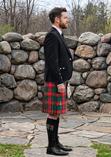 Traditional_Chisholm_Red_tartan_Kilt_and_Argyle_Jacket_Kilt_Outfit_right_image