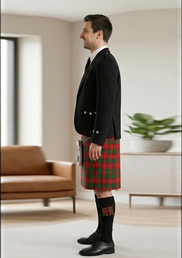 Traditional_Chisholm_tartan_1454_Kilt_and_Argyle_Jacket_Kilt_Outfit_left_image