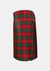 Traditional_Chisholm_tartan_left_image_with_pleated_design_and_adjustable_buckles_for_men
