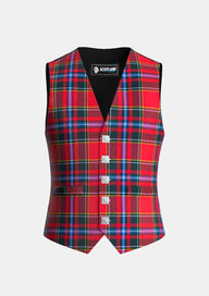 Traditional_Clan_Drummond_tartan_Waistcoat_front_image