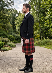 Traditional_Clan_Firefighter_Tartan_Kilt_and_Argyle_Jacket_Kilt_Outfit_left_image