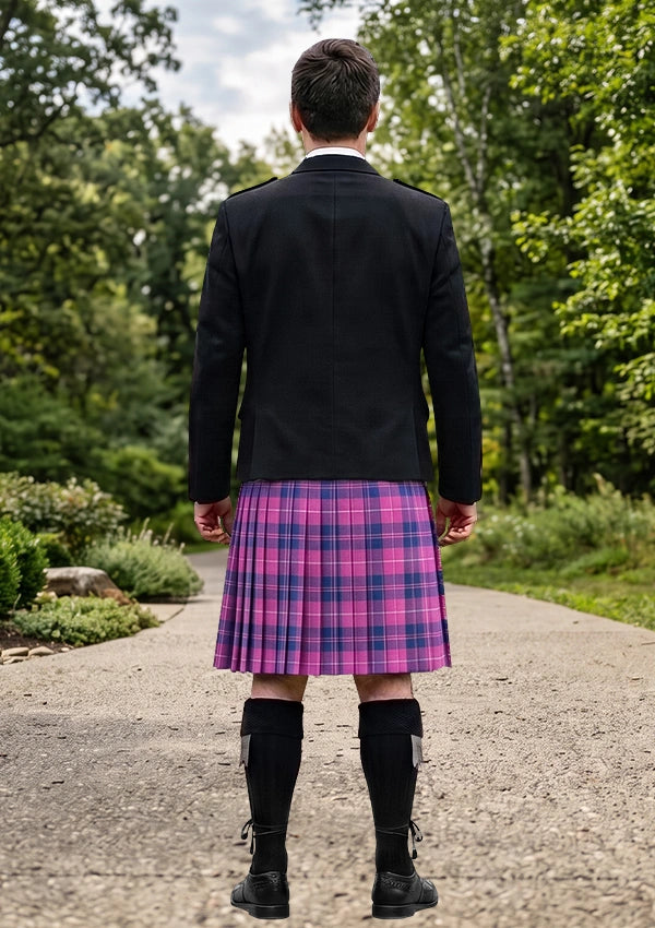 Traditional_Clan_Glencoe_Tartan_Kilt_and_Argyle_Jacket_Kilt_Outfit_back_image