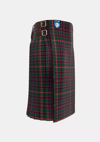 Traditional_Clan_Hall_Tartan_kilt_right_image_with_pleated_design_and_adjustable_buckles_for_men