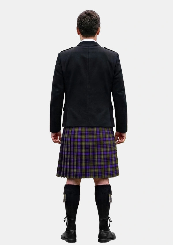 Traditional_Clan_MacLellan_Tartan_Kilt_and_Argyle_Jacket_Kilt_Outfits_back_image