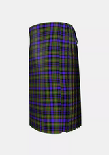 Traditional_Clan_MacLellan_Tartan_kilt_left_image_with_pleated_design_and_adjustable_buckles_for_men