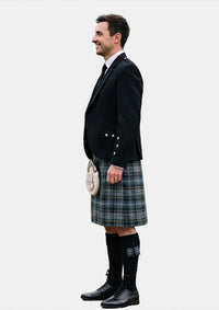 Traditional_Clarke_Ancient_tartan_633_Kilt_and_Argyle_Jacket_Kilt_Outfits_left_image