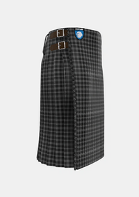 Traditional_Clergy_Breacan_nan_Clearach_Tartan_1312_kilt_right_image_with_pleated_design_and_adjustable_buckles_for_men
