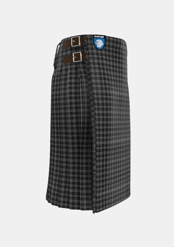 Traditional_Clergy_Breacan_nan_Clearach_Tartan_1312_kilt_right_image_with_pleated_design_and_adjustable_buckles_for_men