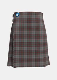 Traditional_Clyde_Tartan_kilt_front_image_with_pleated_design_and_adjustable_buckles_for_men